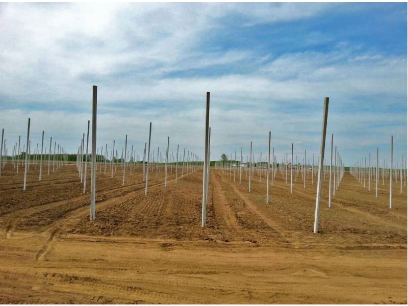 Postavljanje protivgradne mreze april 2015